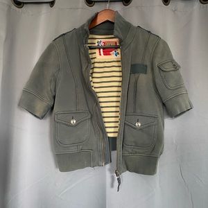 Free people military style jacket